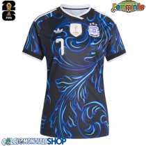 Maglie da calcio Argentina Rodrigo De Paul #7 Seconda Maglia Femminile Mondiali 2026  Manica Corta